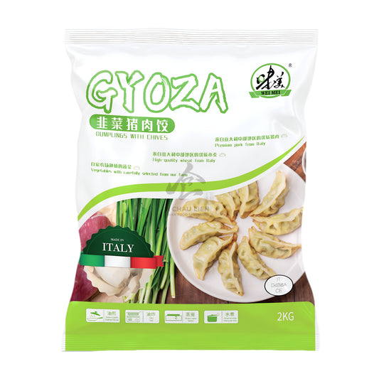 FROZEN GYOZA CHIVES 2 x 2kg WEI MEI