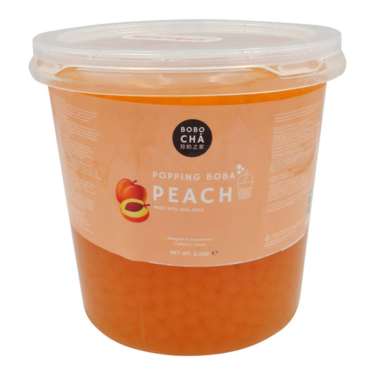 PEACH POPPING BOBA 4 x 3.2kg BOBO CHA
