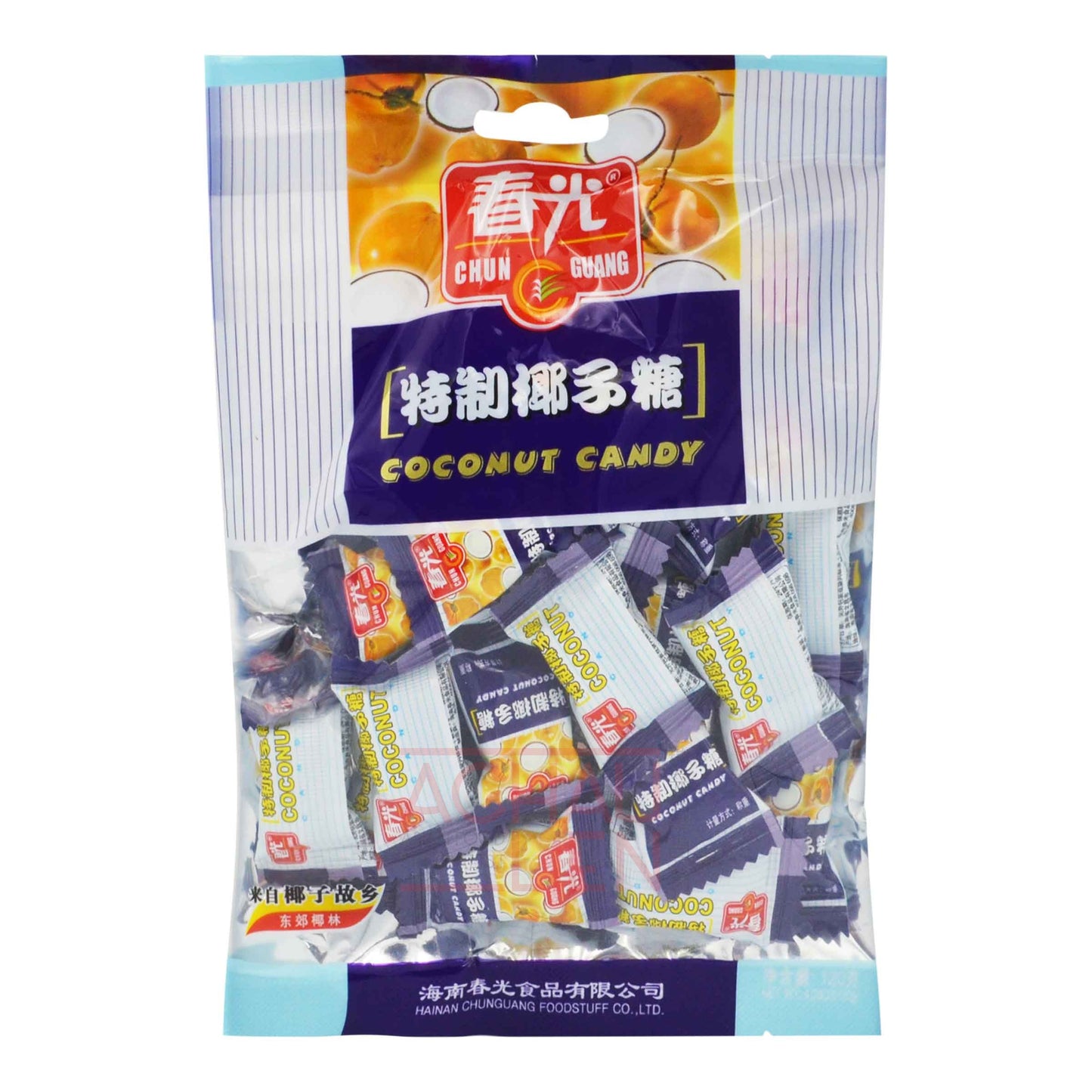 COCONUT CANDY 50 x 120g CHUN GUANG