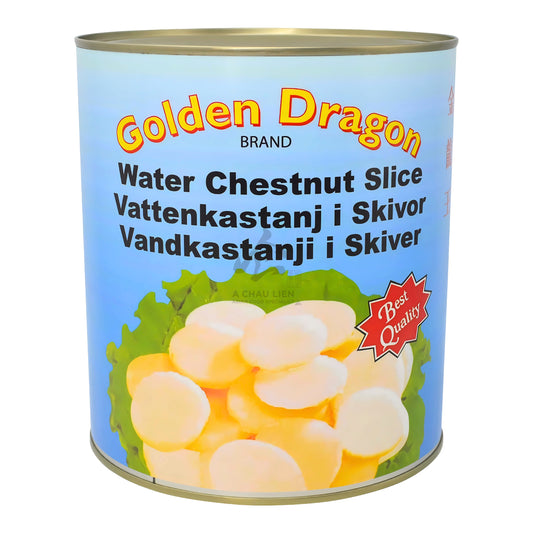 WATER CHESTNUT SLICE 6 x 2.95kg GOLDEN DRAGON