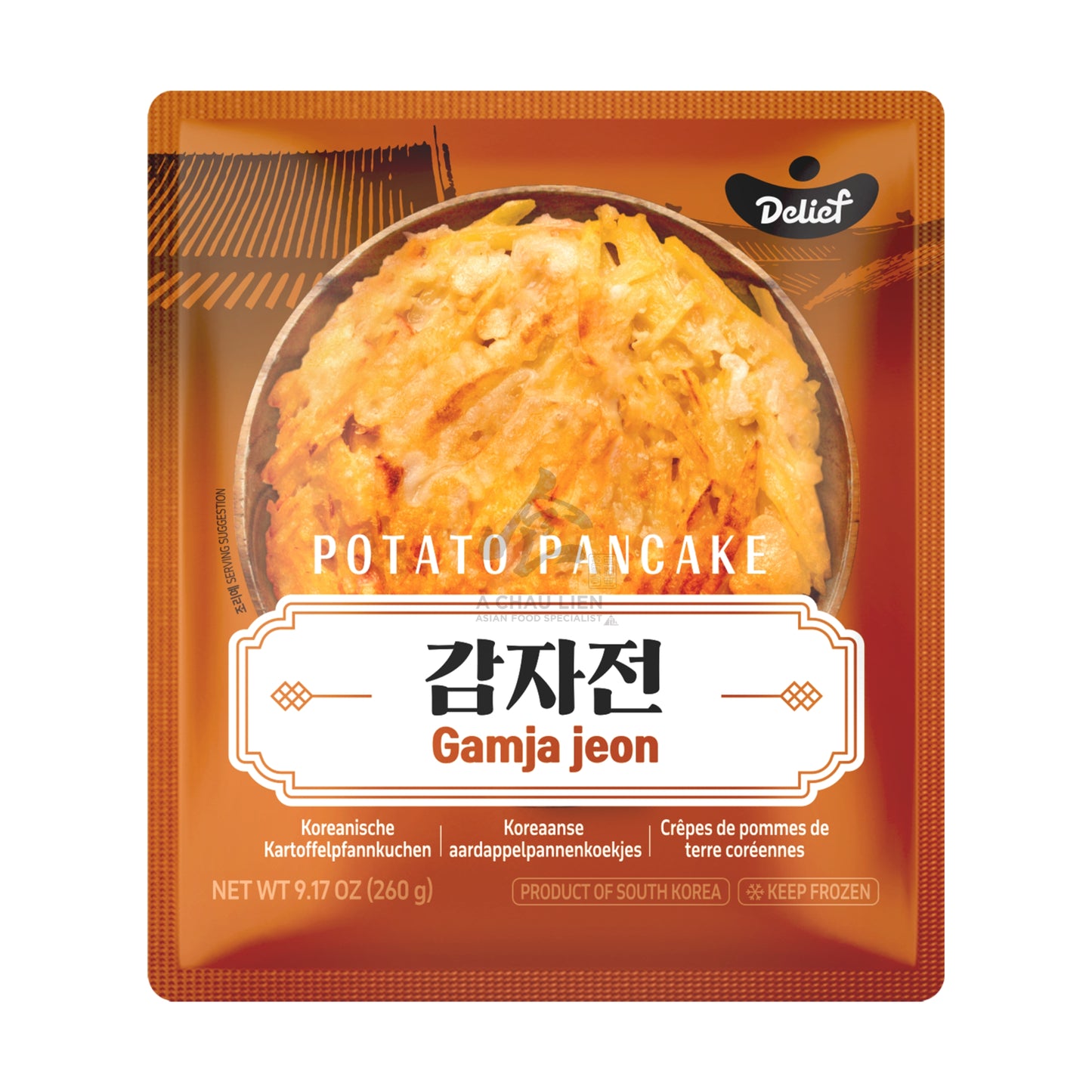FROZEN POTATO PANCAKE 30 x 260g DELIEF