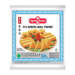 TYJ SPRING ROLL PASTRY BLUE (190MM X 50 SHEETS) 20 x 550g SPRING HOME