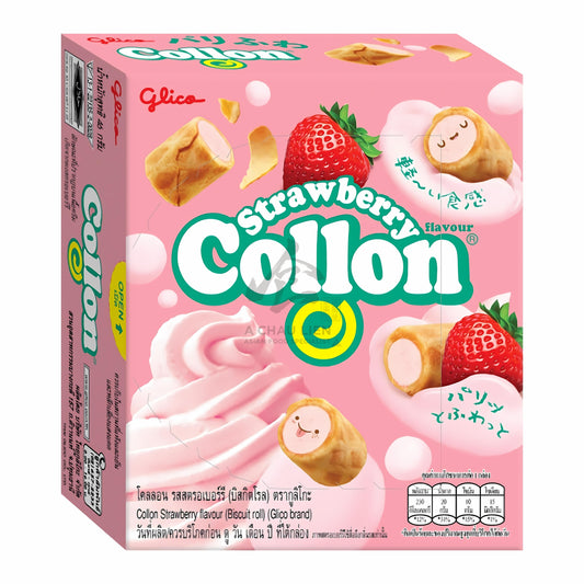 COLLON STRAWBERRY FLAVOUR (10PCS X 46G) 12 x 460g GLICO