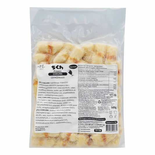 FROZEN CHIKUWA 20 x 500g TWIN DRAGON