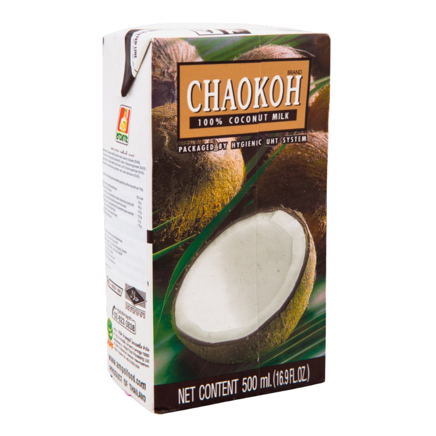 COCONUT MILK UHT 500ml CHAOKOH
