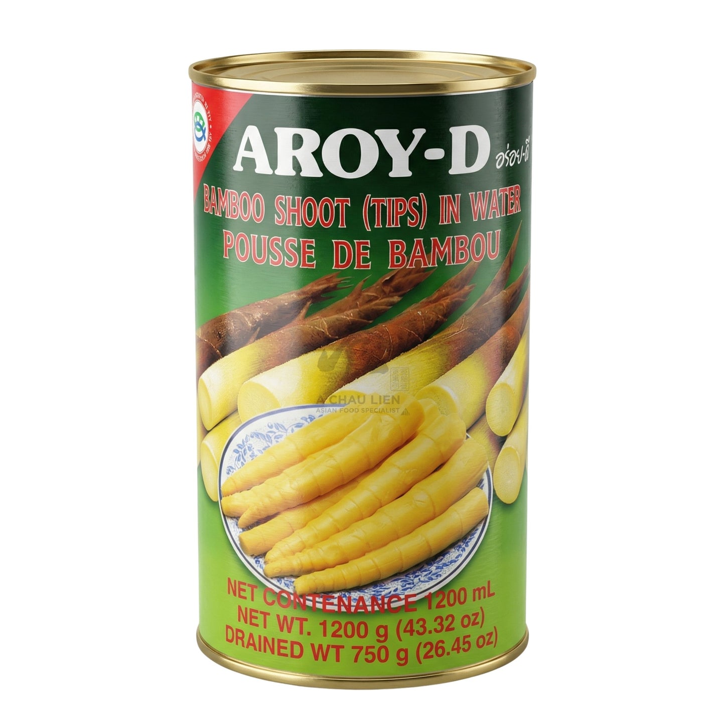 BAMBOO SHOOT TIP IN WATER 12 x 1.2kg AROY-D