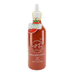SRIRACHA HOT CHILI SAUCE 15 x 532ml (510g) TWIN DRAGON