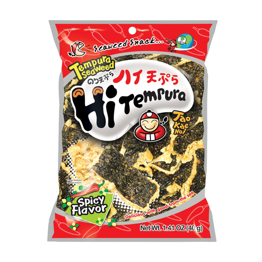 TEMPURA SEAWEED SPICY 48 x 40g TAOKAENOI