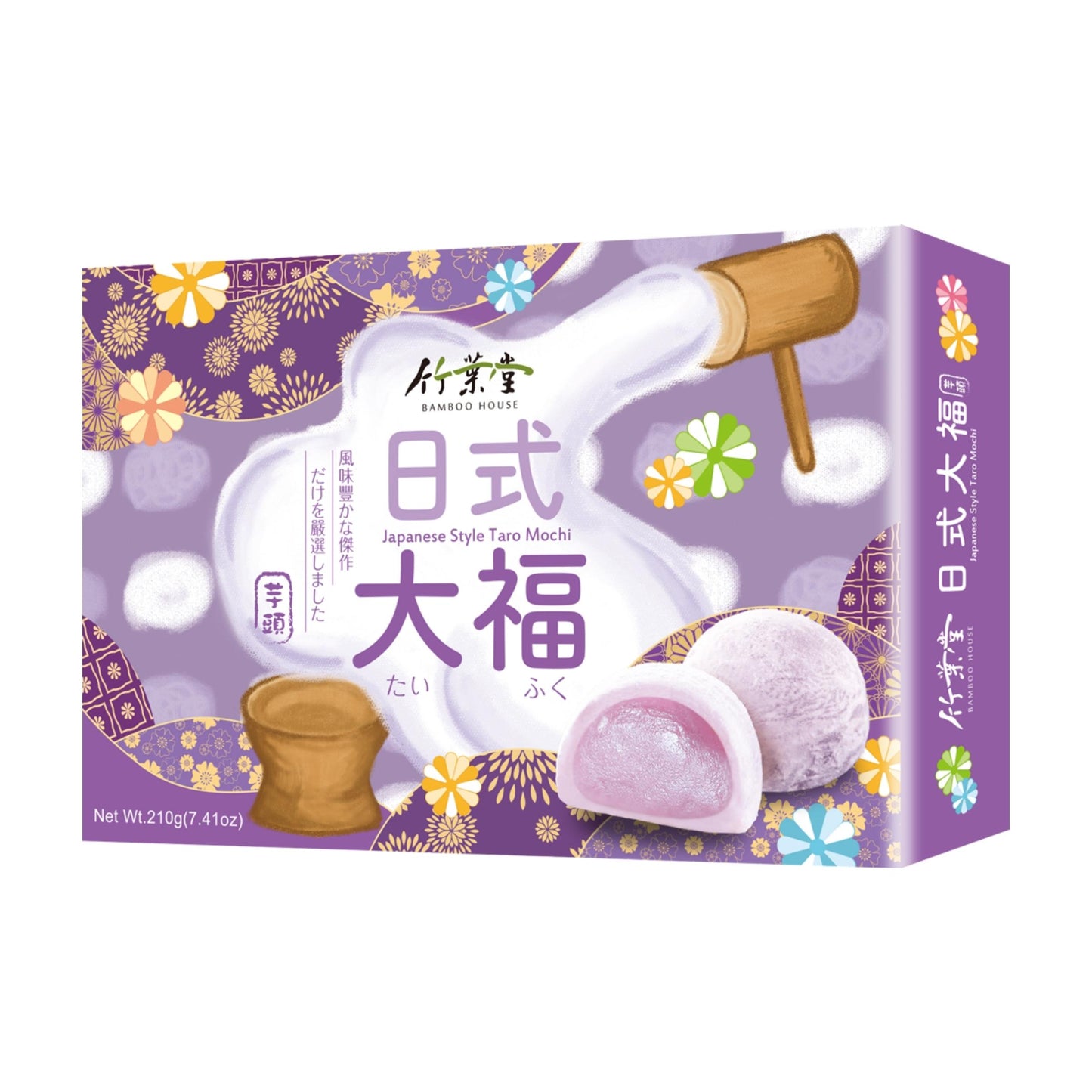 JAPANESE STYLE TARO MOCHI 24 x 210g BAMBOO HOUSE