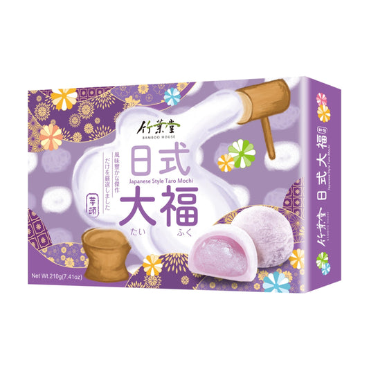 JAPANESE STYLE TARO MOCHI 24 x 210g BAMBOO HOUSE