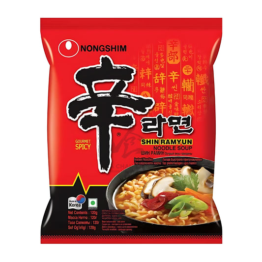 SHIN RAMYUN SPICY NOODLES 20 x 120g NONGSHIM