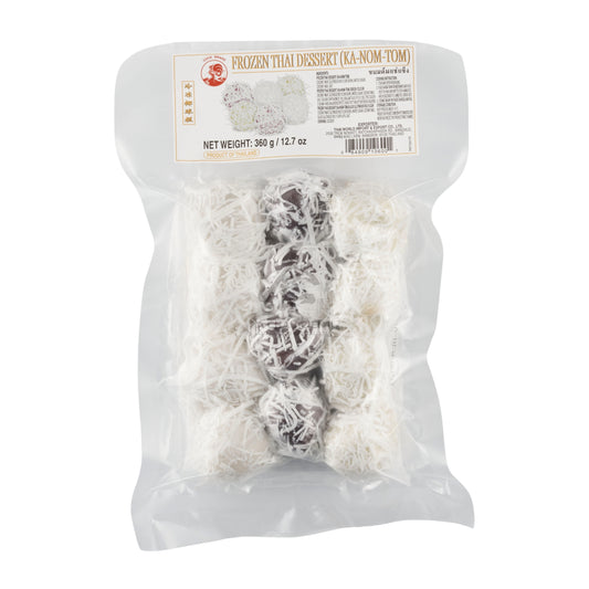 FROZEN THAI DESSERT (KA-NOM-TOM) 30 x 360g COCK BRAND
