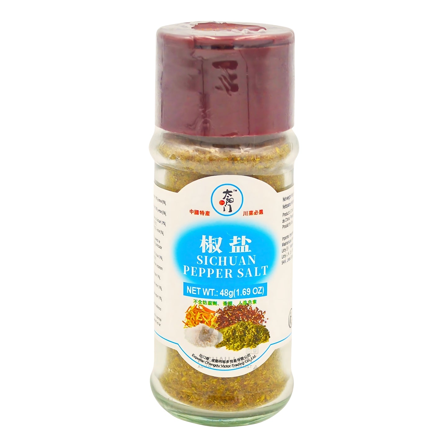 SICHUAN PEPPER SALT 24 x 48g TAI YANG MEN