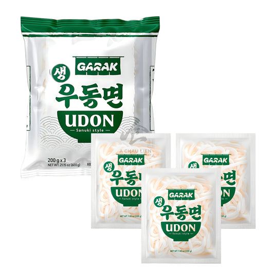 FRESH UDON NOODLES (3PCS X 200G) 10 x 600g GARAK