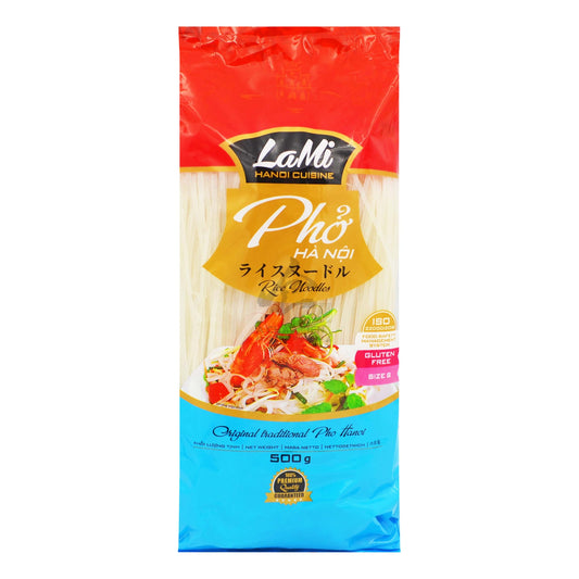 PREMIUM RICE NOODLES PHO SMALL 3MM 20 x 500g LAMI