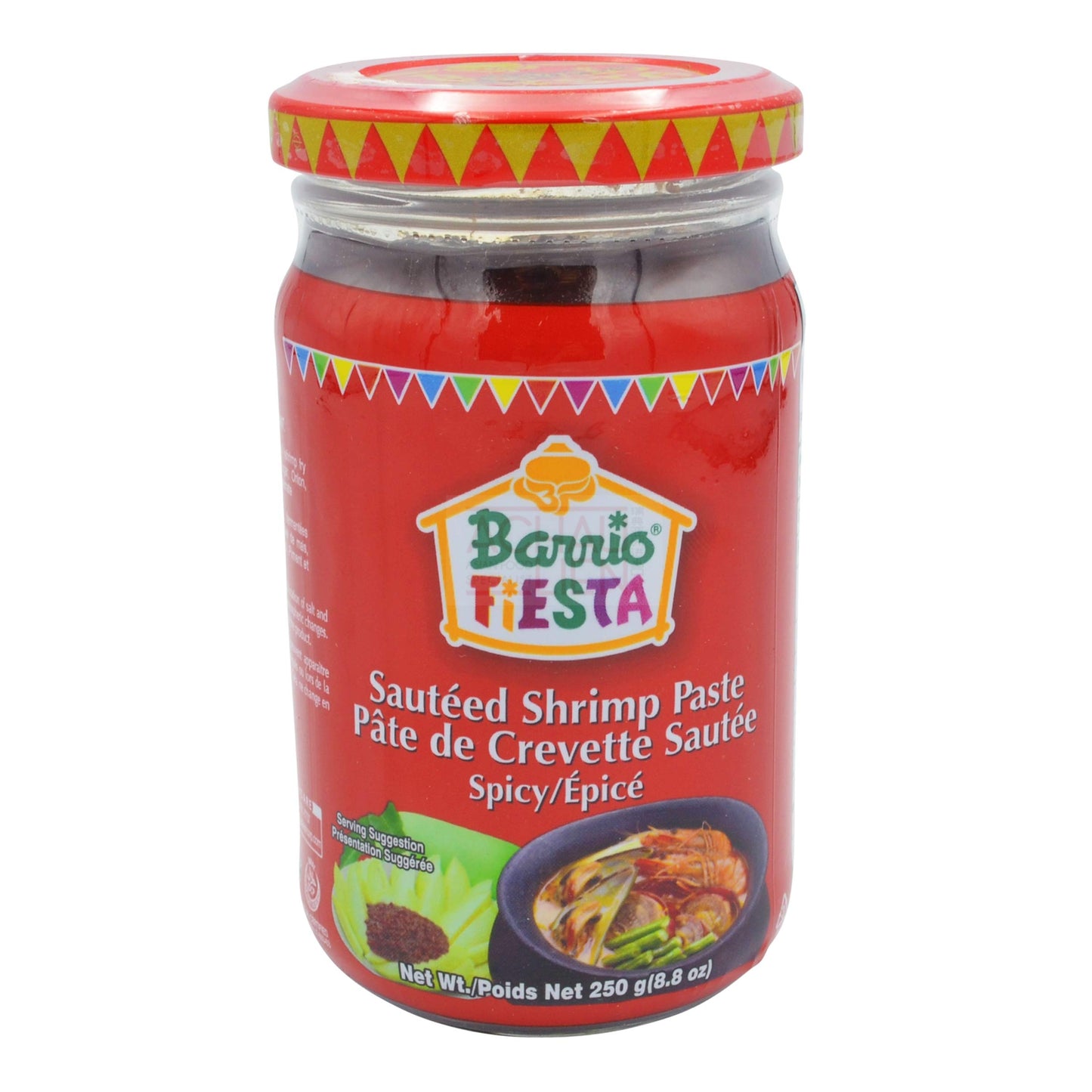SAUTÉED SHRIMP PASTE SPICY 24 x 250g BARRIO FIESTA