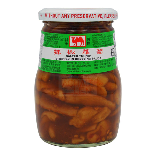 SALTED TURNIP STRIPPED IN DRESSING SAUCE 24 x 340g CAMEL