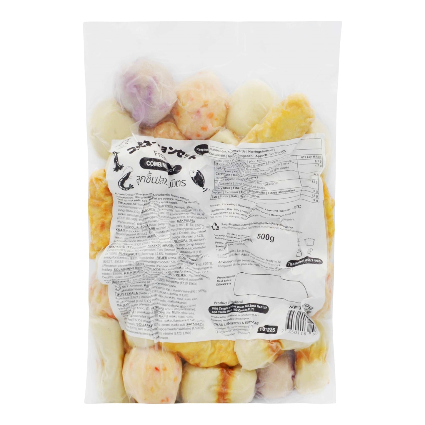 FROZEN COMBO SET 20 x 500g TWIN DRAGON