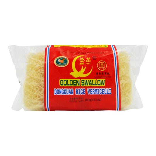 DONGGUAN RICE VERMICELLI 40 x 400g GOLDEN SWALLOW