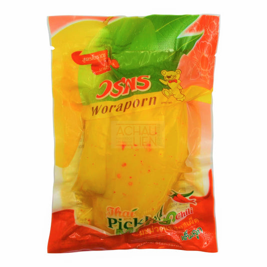 THAI PICKLED MANGO CHILI 30 x 180g WORAPORN