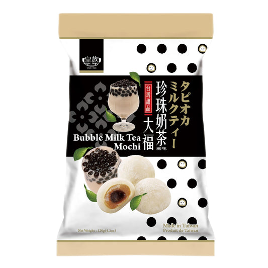 BUBBLE MILK TEA MOCHI 24 x 120g ROYAL FAMILY