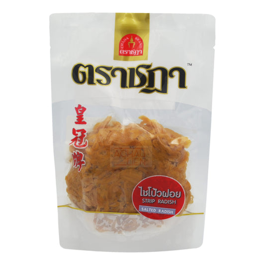 PRESERVED SALTED RADISH STRIP 40 x 200g CHADA