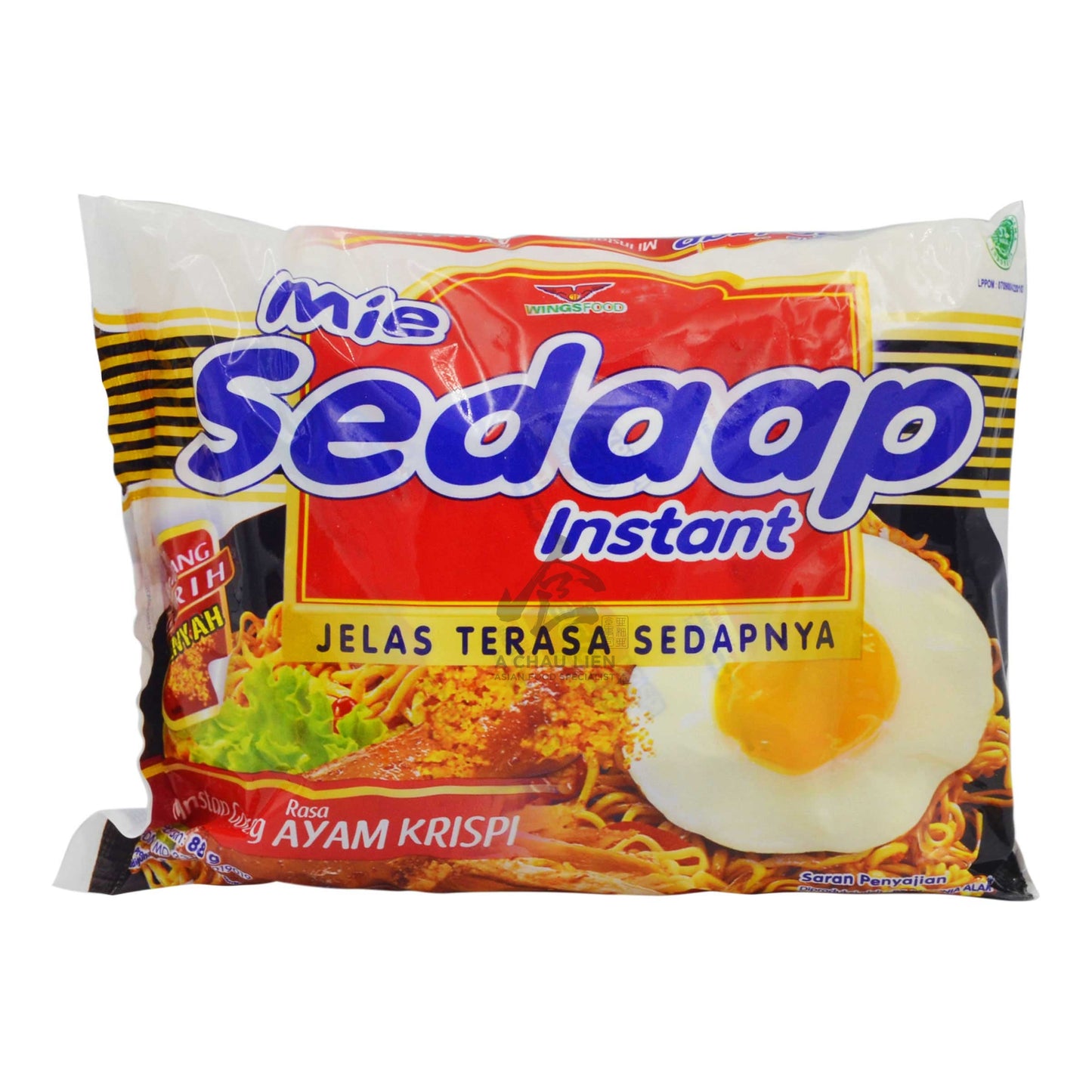 INSTANT NOODLES MIE SEDAAP MIE GORENG AYAM KRISPI 40 x 88g WINGS FOOD