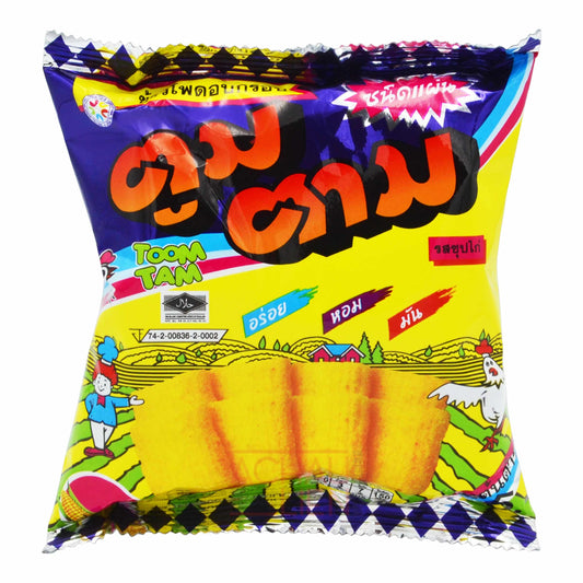 CORN SNACK CHICKEN SOUP 144 x 23g TOOM TAM