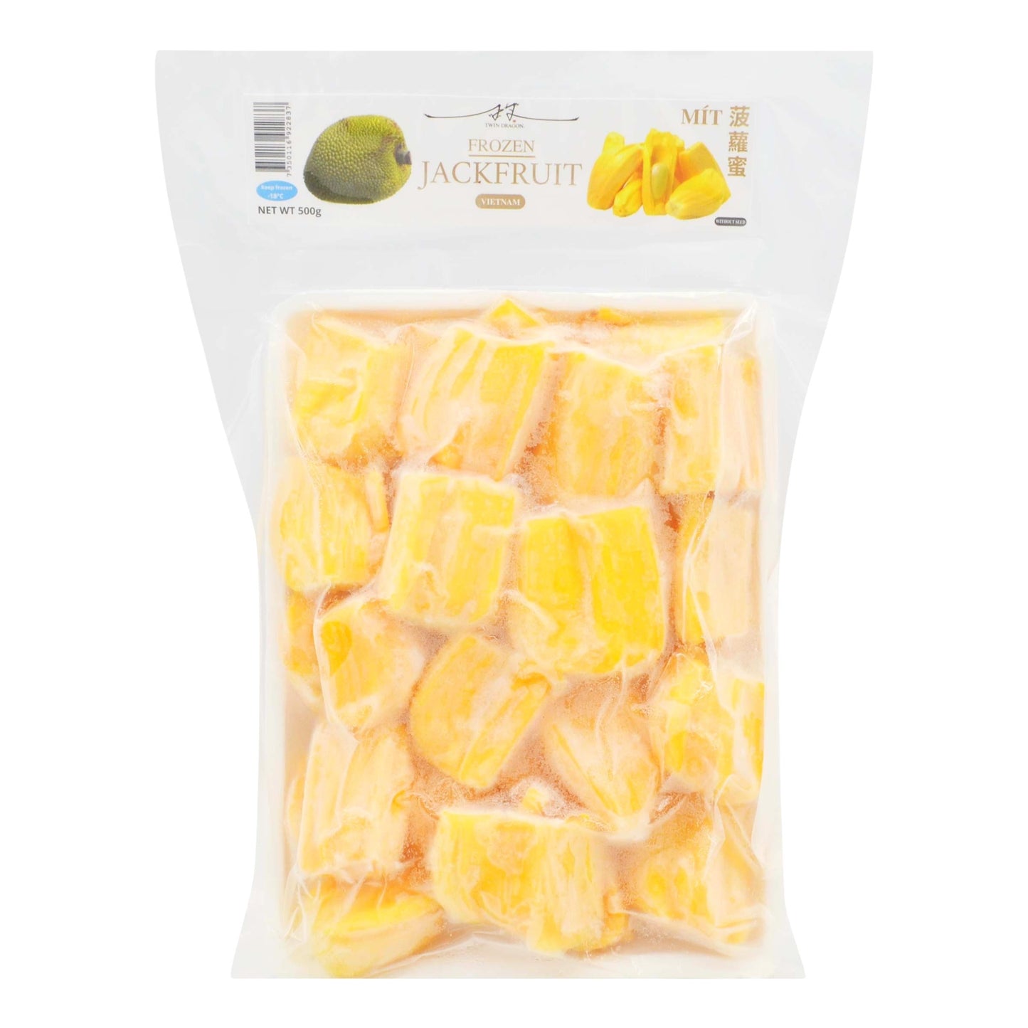 FROZEN JACKFRUIT 20 x 500g TWIN DRAGON