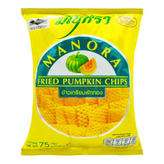 FRIED PUMPKIN CHIPS 24 x 75g MANORA