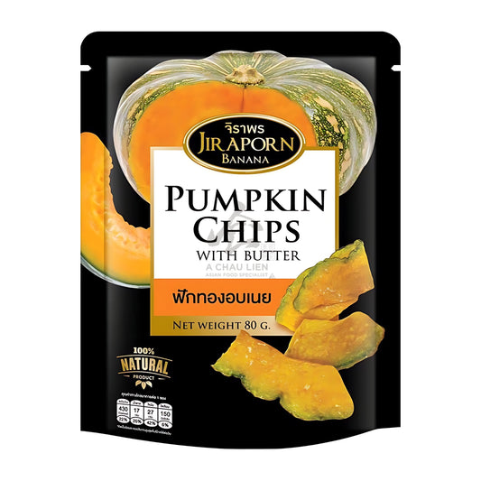 PUMPKIN CHIPS 24 x 80g JIRAPORN