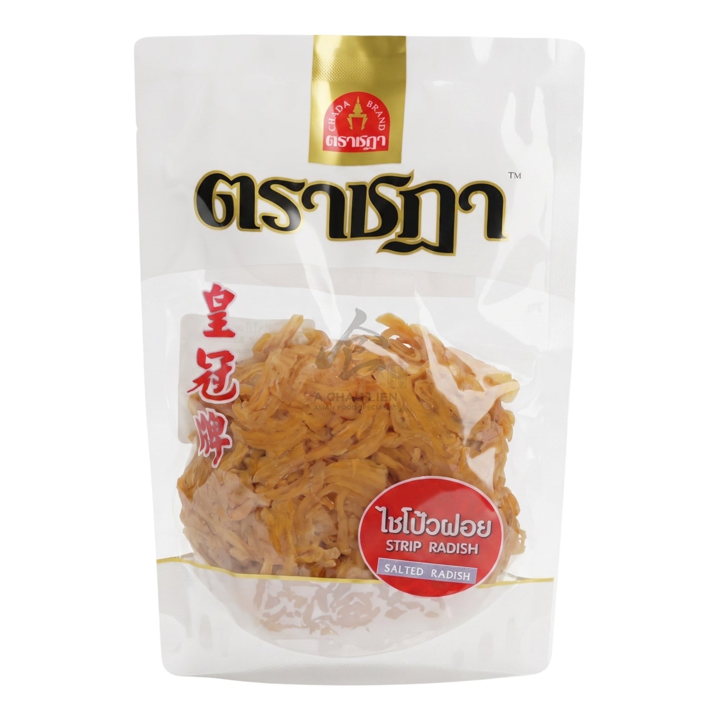 PRESERVED SALTED RADISH STRIP 40 x 200g CHADA
