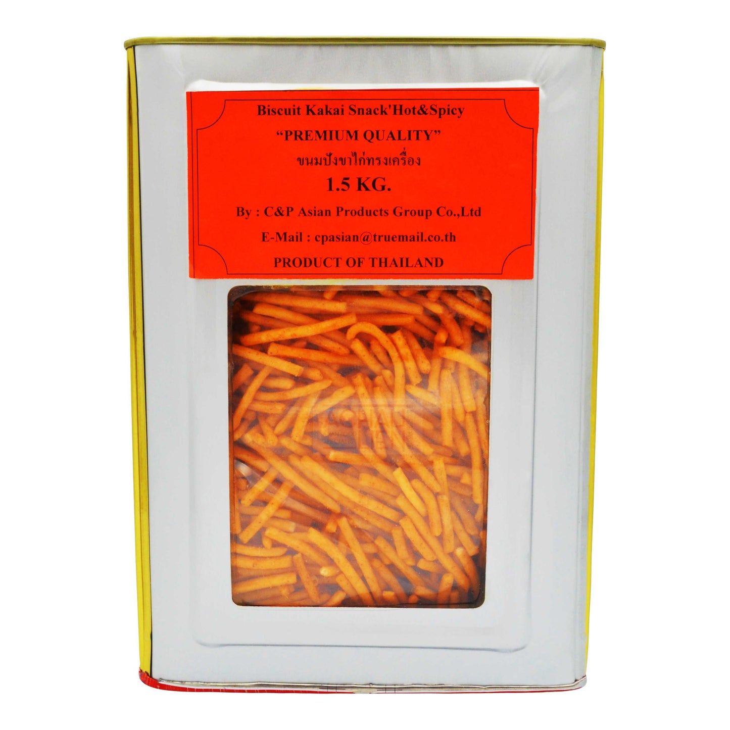 BISCUIT KAKAI HOT & SPICY 1 x 1.5kg BANN THAI