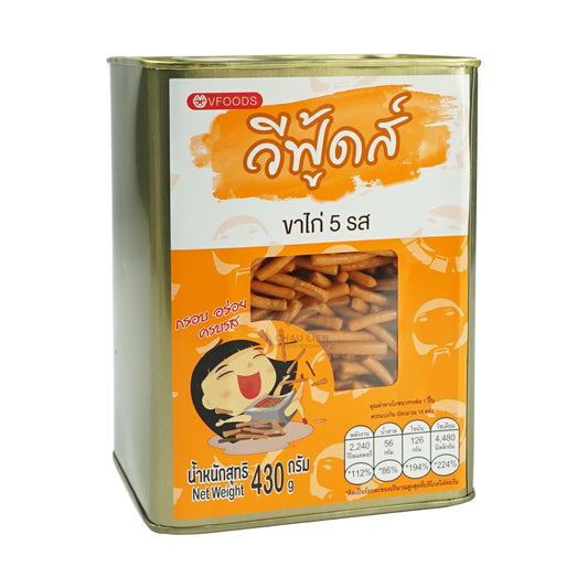 FIVE TASTY STICK BISCUITS 12 x 430g V-FOODS