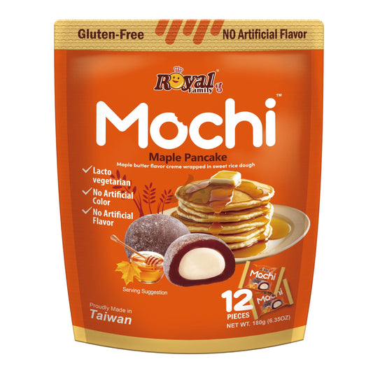 MOCHI MAPLE PANCAKE 12 x 180g ROYAL FAMILY
