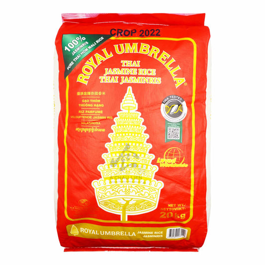 THAI JASMINE RICE 1 x 20kg ROYAL UMBRELLA