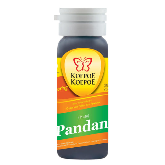 PANDAN FLAVORING PASTE EXTRACT (6PCS X 25ML) 24 x 150ml KOEPOE KOEPOE