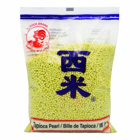 TAPIOCA PEARL 50 x 454g COCK BRAND GREEN COLOR