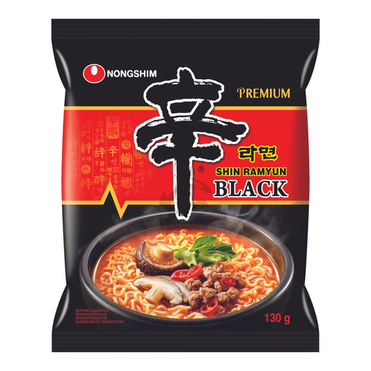 SHIN RAMYUM BLACK NOODLE 20 x 130g NONGSHIM