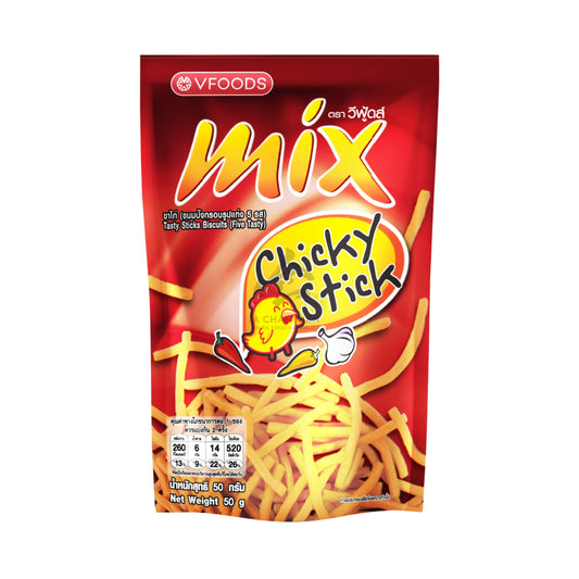 MIX CHICKY FLAVOR BISCUITS STICK 48 x 50g V-FOODS