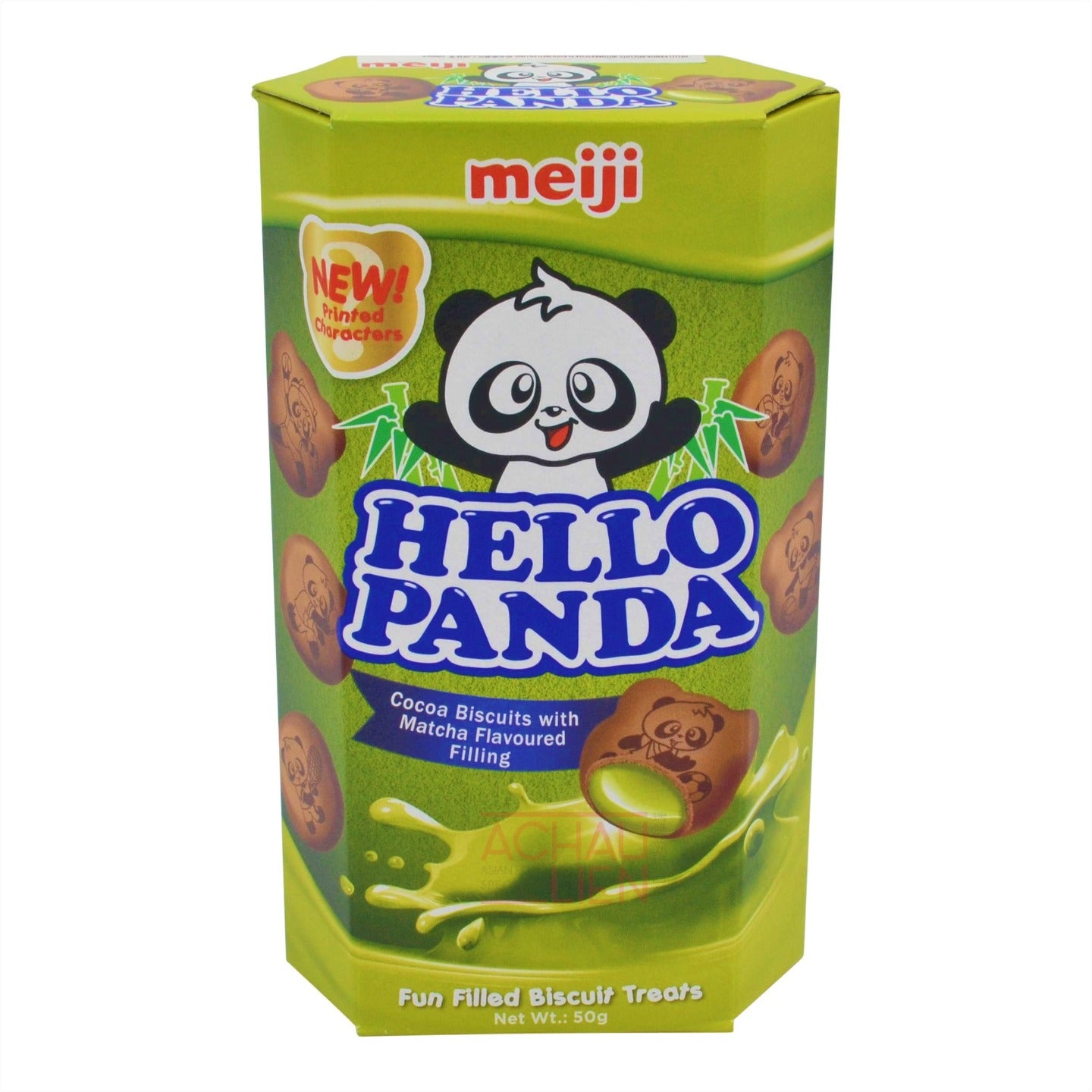 HELLO PANDA BISCUITS WITH MATCHA FLAVOURED FILLING 40 x 50g MEIJI