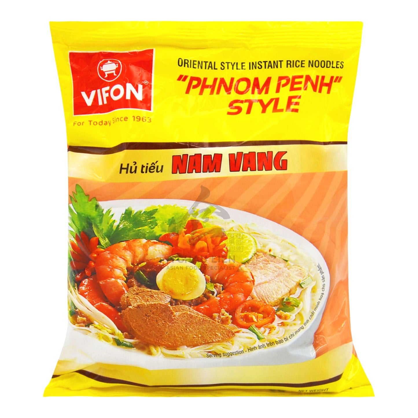 ORIENTAL RICE NOODLES PHNOM PENH STYLE NOODLES (30PCS X 60G) 3 x 180g VIFON