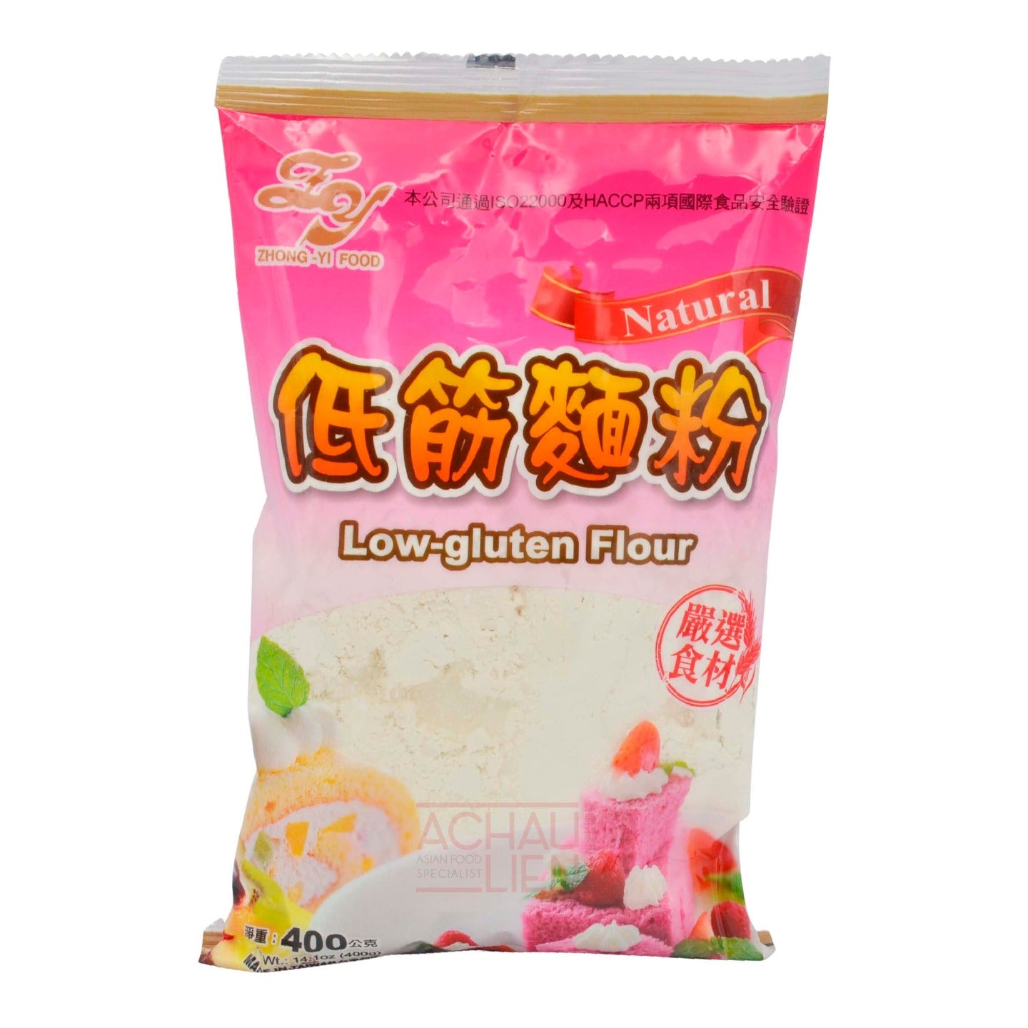 LOW GLUTEN FLOUR 12 x 400g ZHONG-YI