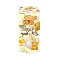 WHITE KOALA'S MARCH BISCUITS WITH MILK CREAM AND CHEESE FILLING (6PCS X 33G) 8 x 198g LOTTE