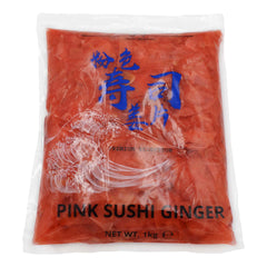 SUSHI GINGER PINK GARI 10 x 1kg TWIN DRAGON