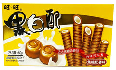 SANDWICH BISCUIT CARAMEL MILK FLAVOR 24 x 60g WANT WANT