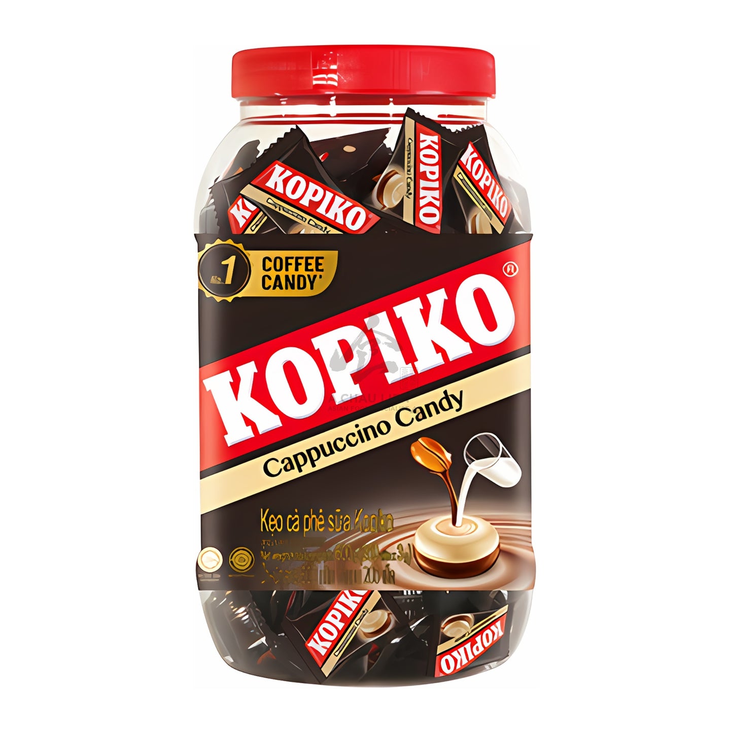 COFFEE CANDY CAPPUCCINO 6 x 560g KOPIKO