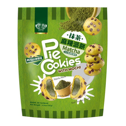 MOCHI COOKIES MATCHA FLAVOR 12 x 120g ROYAL FAMILY