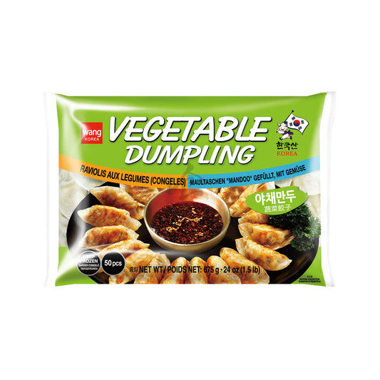 VEGETABLE DUMPLING 12 x 675g WANG