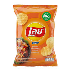 POTATO CHIPS EXTRA BBQ 24 x 69g LAY'S